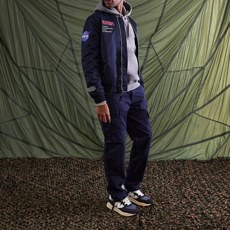 ALPHA INDUSTRIES L-2B NASA GEN II BOMBER JACKET