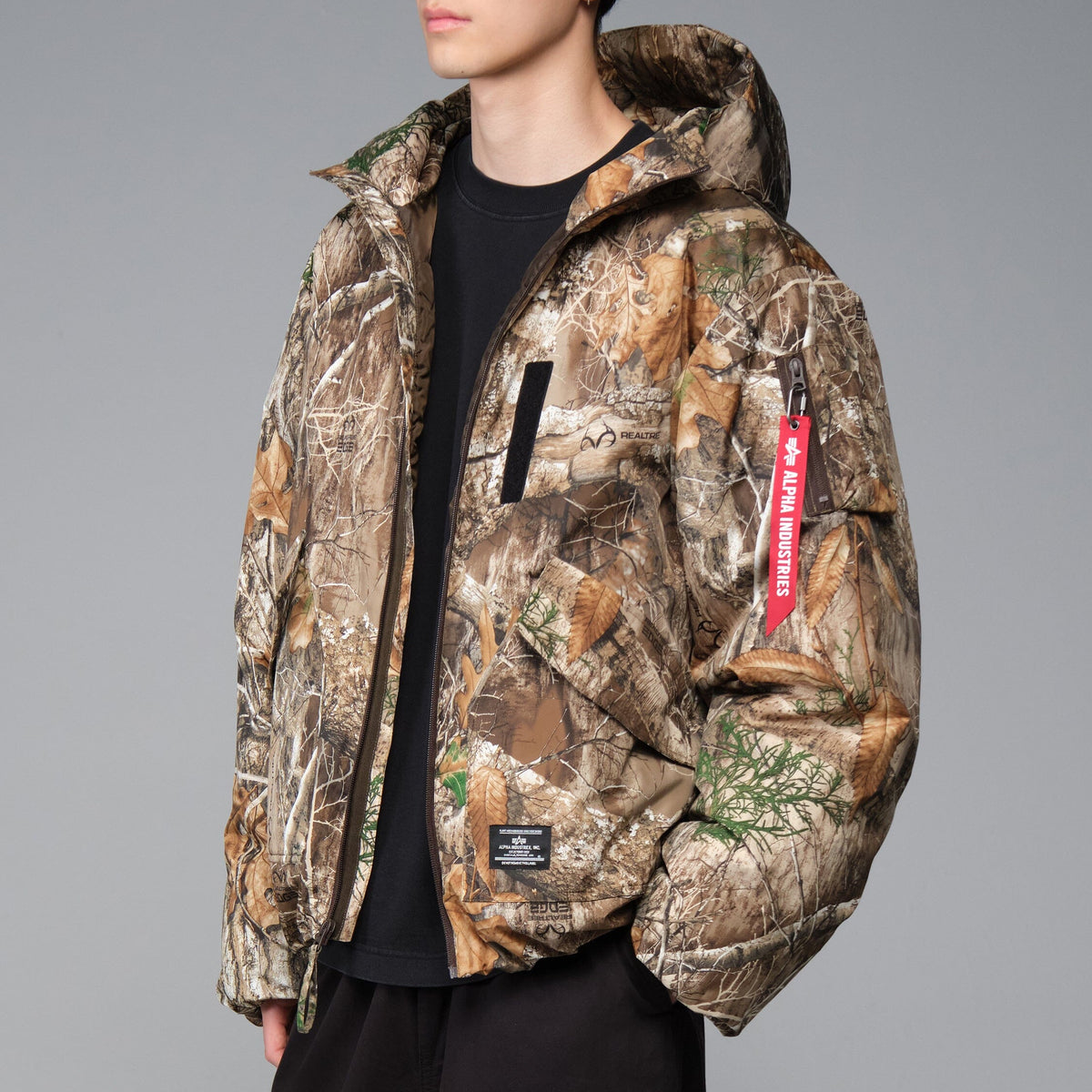 Alpha Industries LEE REALTREE CAMO PUFFER PARKA