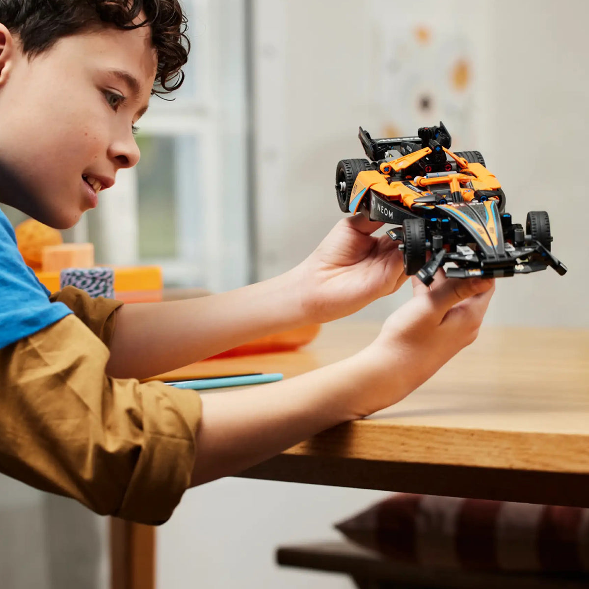 LEGO NEOM McLaren Formula E Race Car