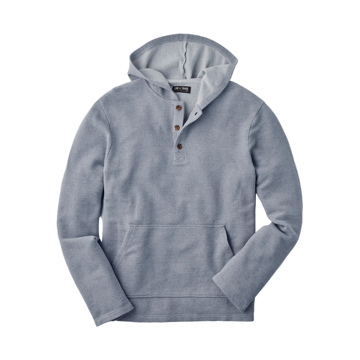 Line of Trade Breakers Beach Hoodie Fog Blue