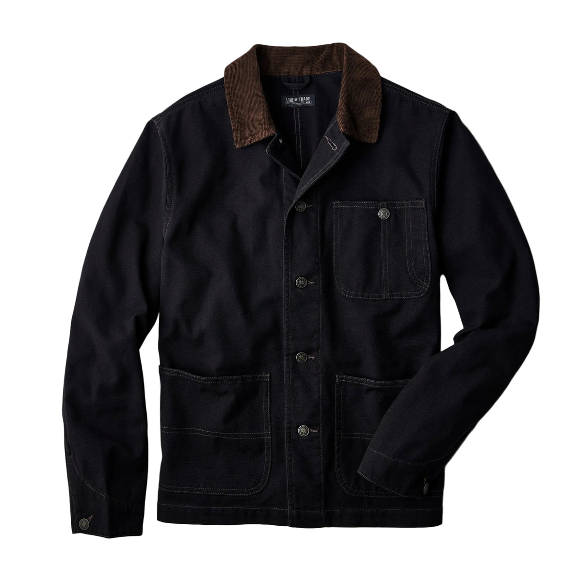 Line of Trade Carpenter Chore Coat Black