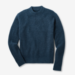 Line of Trade Crosscut Thermal Sweater - Glacier Blue Heather