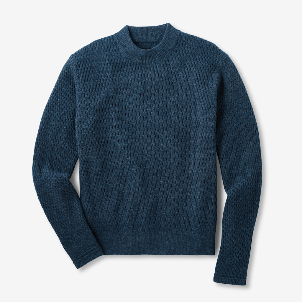 Crosscut Thermal Sweater Glacier Blue Heather