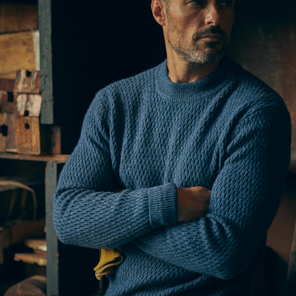 Crosscut Thermal Sweater