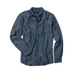 Line of Trade Frank Shirt - Indigo Rope Stripe