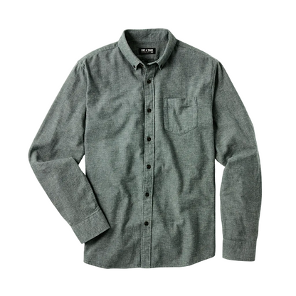 Line of Trade Frank Shirt Blue Ticking Stripe