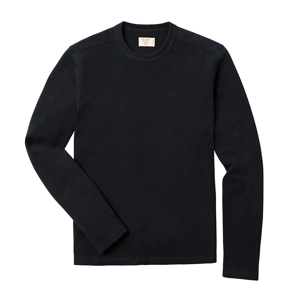 Line of Trade Industry Heavyweight Long Sleeve Tee Midnight