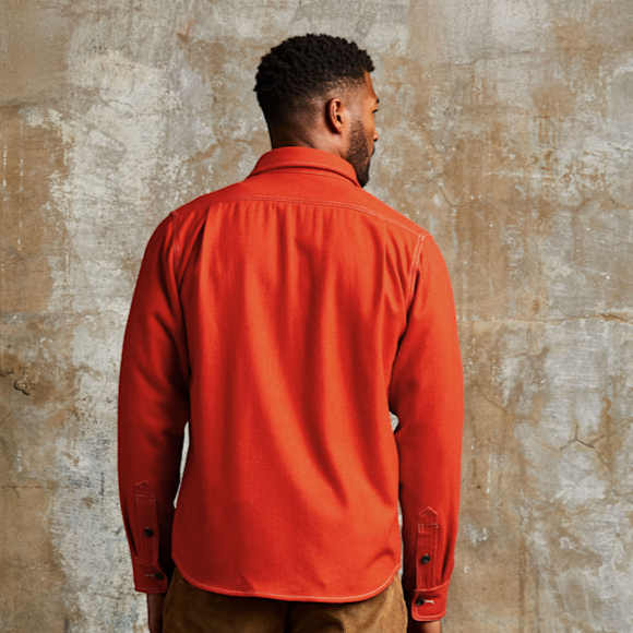 Line of Trade Melton Overshirt