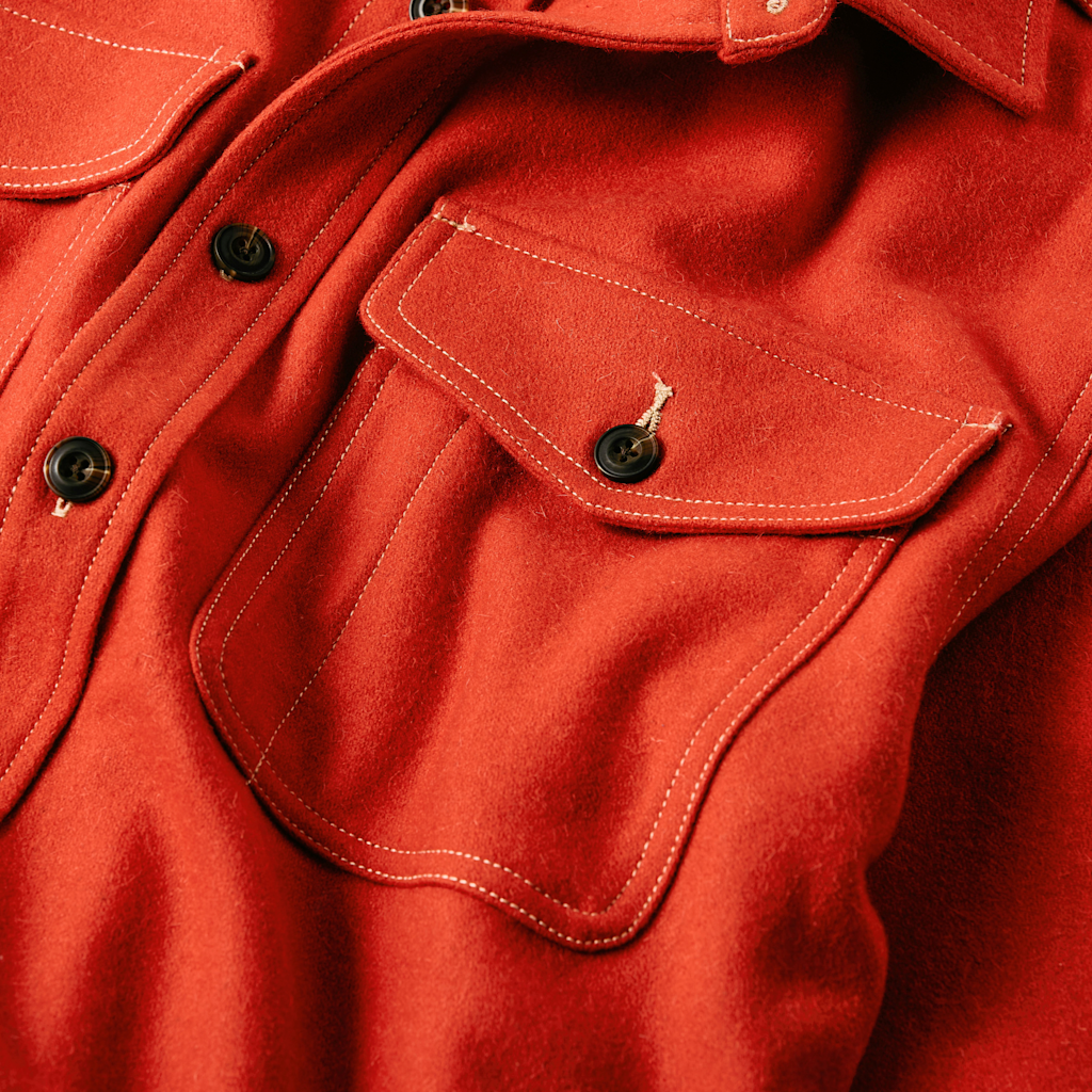 Line of Trade Melton Overshirt