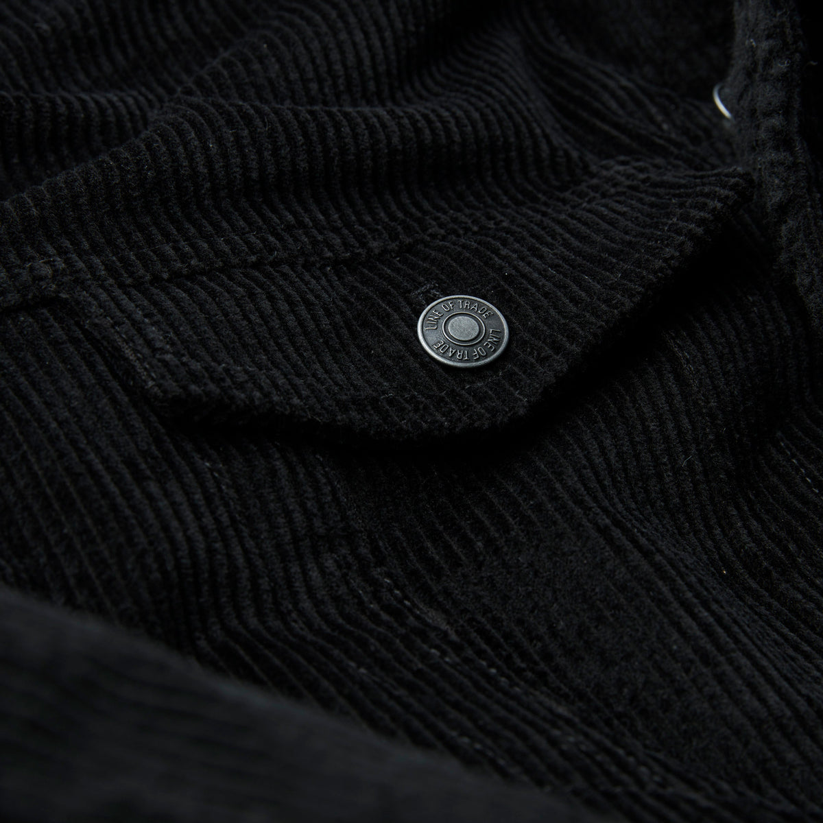 Line of Trade Montana Fleece-Lined Corduroy Trucker Jacket