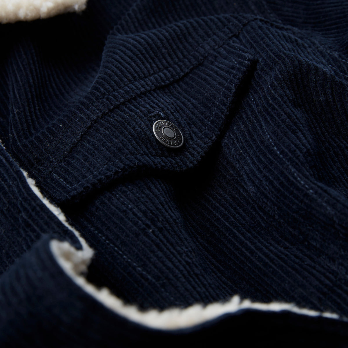 Line of Trade Montana Fleece-Lined Corduroy Trucker Jacket