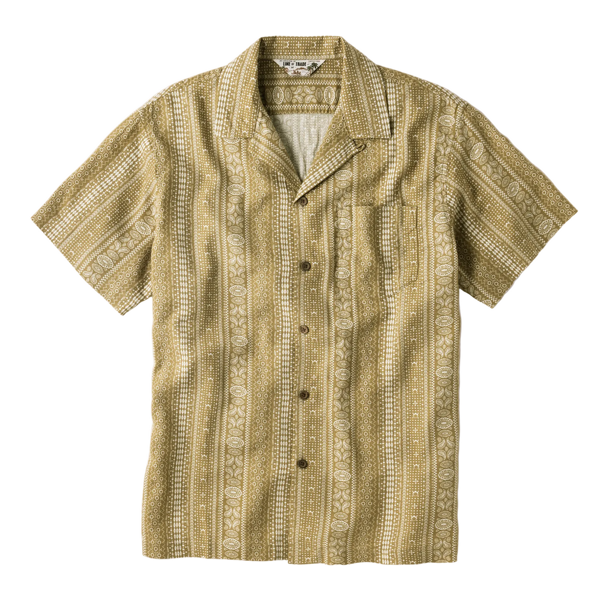 Line of Trade Breeze Camp Shirt Bandana Stripe