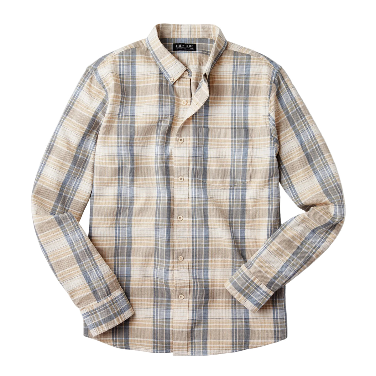 Line of Trade Frank Shirt Coastal Plaid