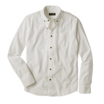 Line of Trade Frank Shirt - Ivory Shuttle Cloth