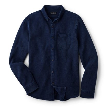 Line of Trade Frank Shirt Midnight Waffle