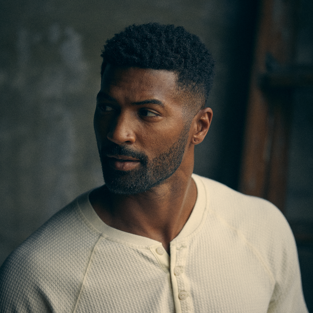 Line of Trade Waffle Henley