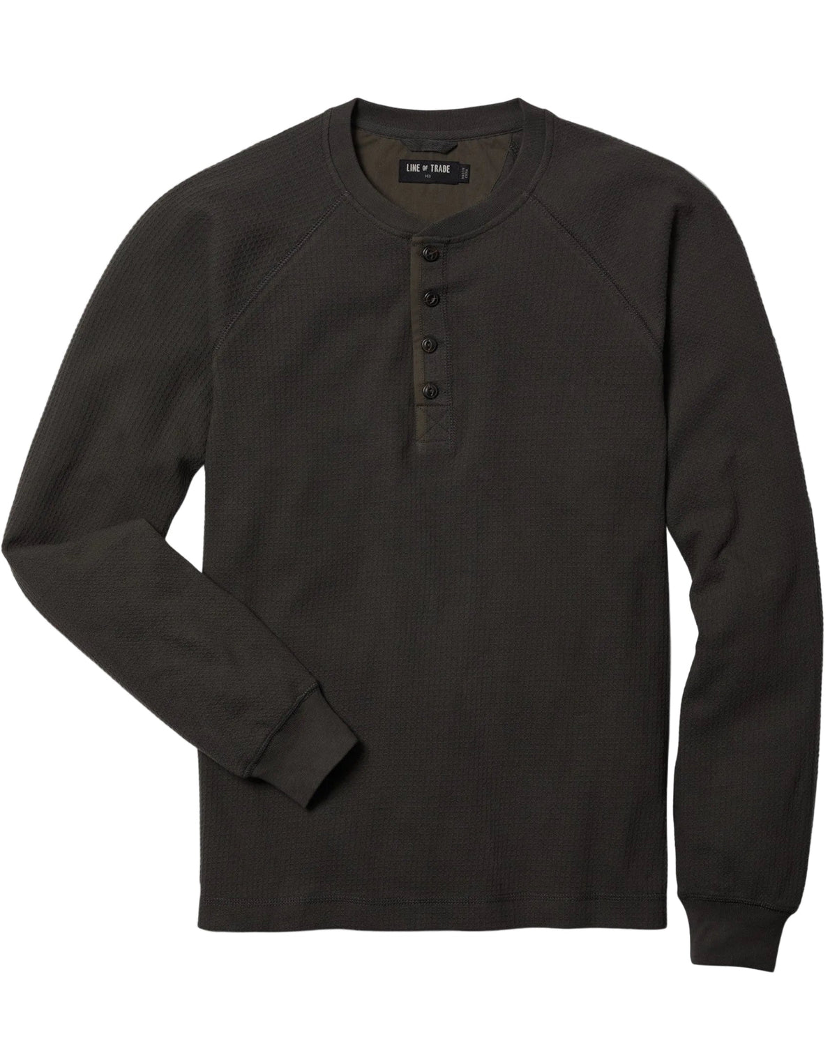 Line of Trade Waffle Henley