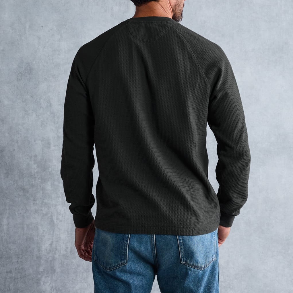 Line of Trade Waffle Henley