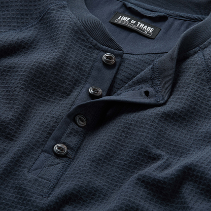 Line of Trade Waffle Henley