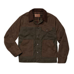 Line of Trade Waxed Ranch Jacket - Brown Bark Combo