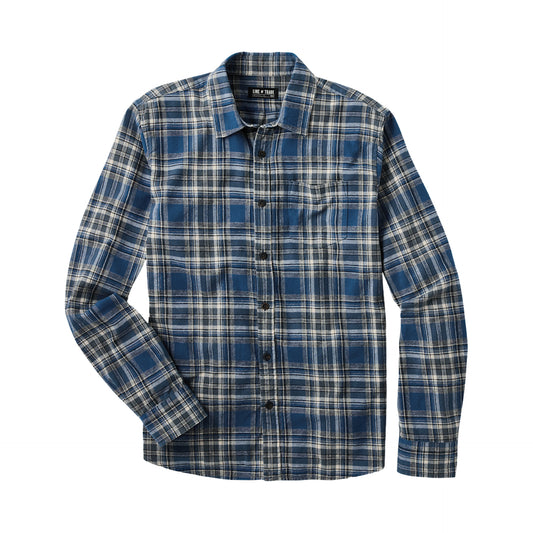 Line of Trade Summit Flannel Shirt Glacier Blue