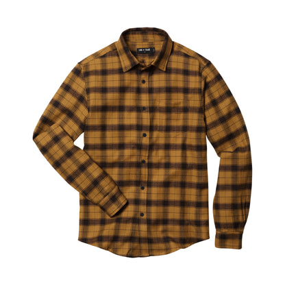 Line of Trade Summit Flannel Shirt Bronze