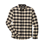 Line of Trade Summit Flannel Shirt - Ivory-Black