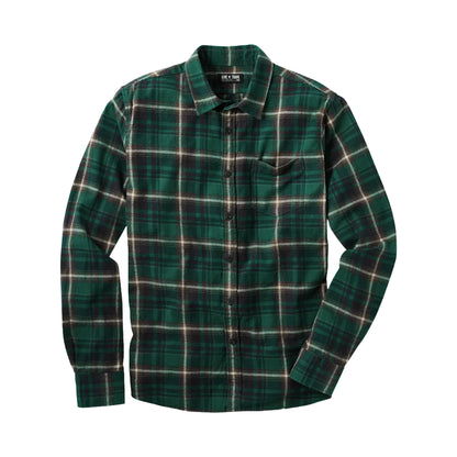 Line of Trade Summit Flannel Shirt Evergreen