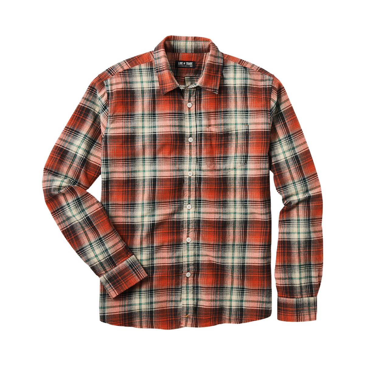 Line of Trade Summit Flannel Shirt Sumac Red