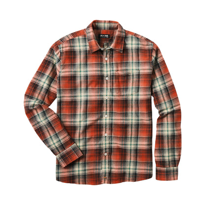 Line of Trade Summit Flannel Shirt Sumac Red