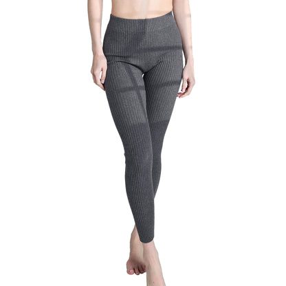 Lunya Cozy Cotton Silk Ribbed Leggings Grey