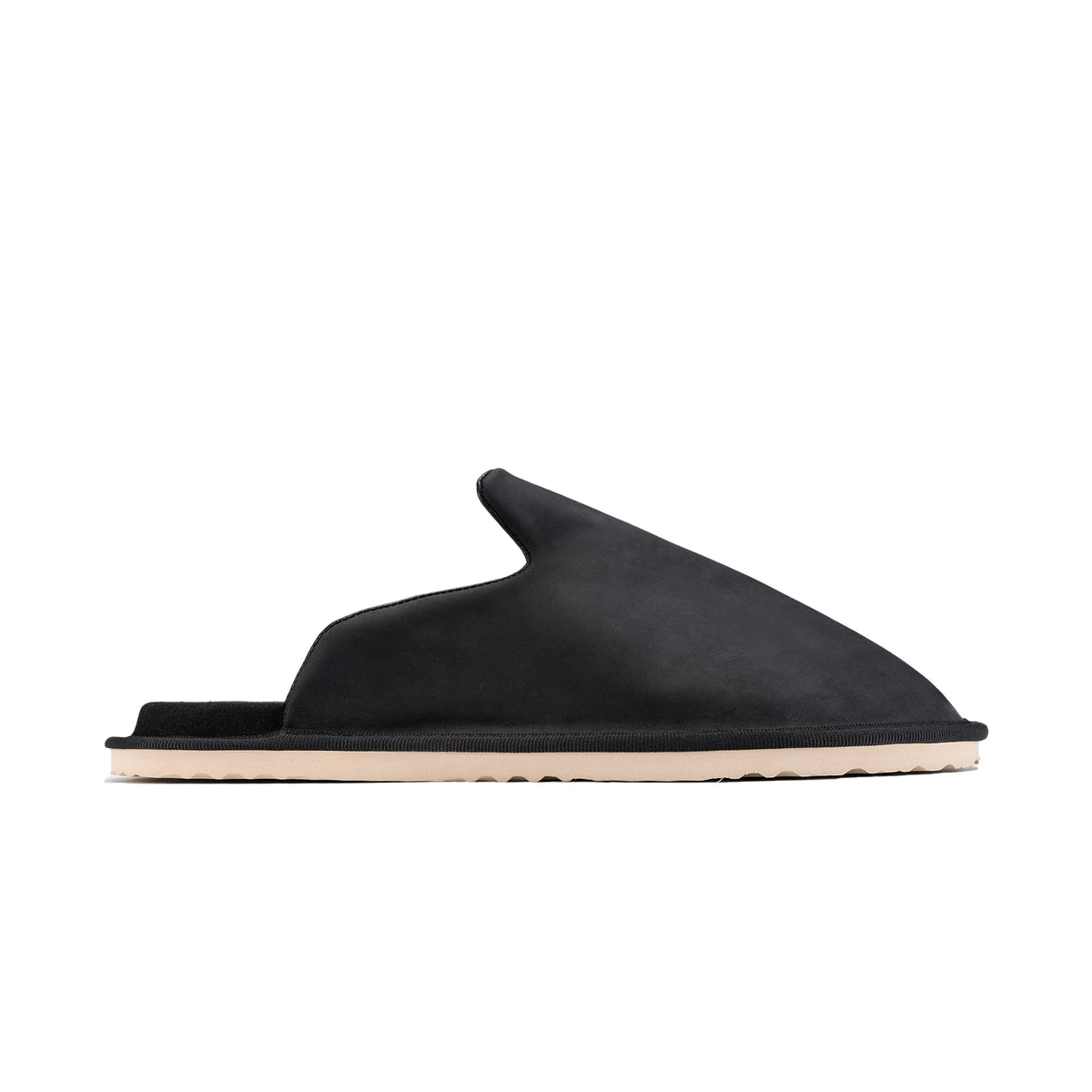 Lusso Shortbread Draper Slides Black