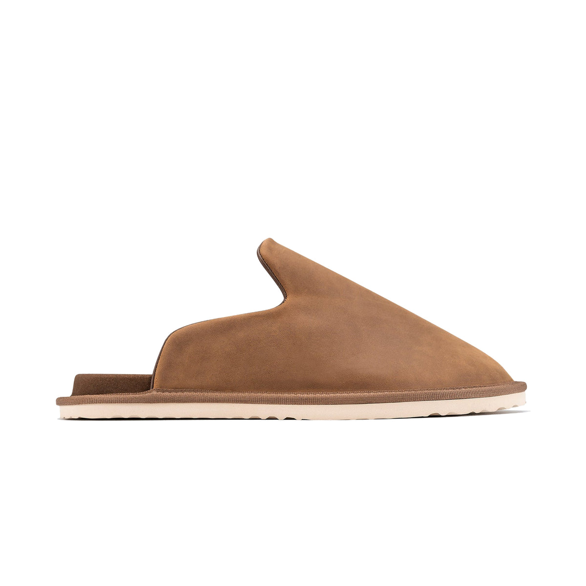 Lusso Shortbread Draper Slides Chocolate