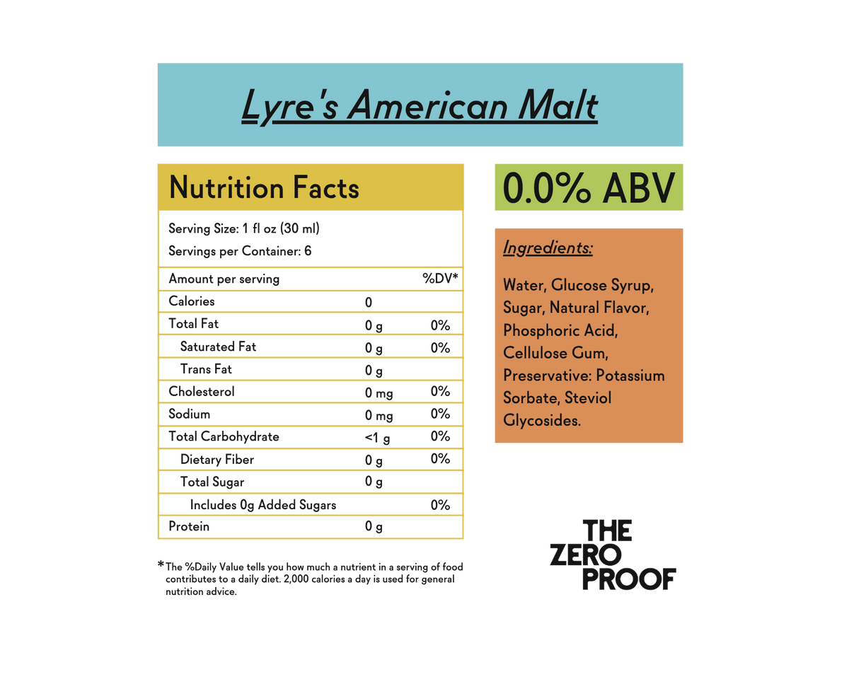 Lyre's American Malt Non-Alcoholic Bourbon