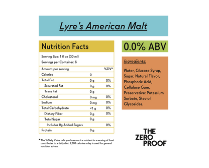 Lyre's American Malt Non-Alcoholic Bourbon