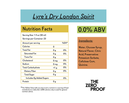 Lyre's Dry London Spirit