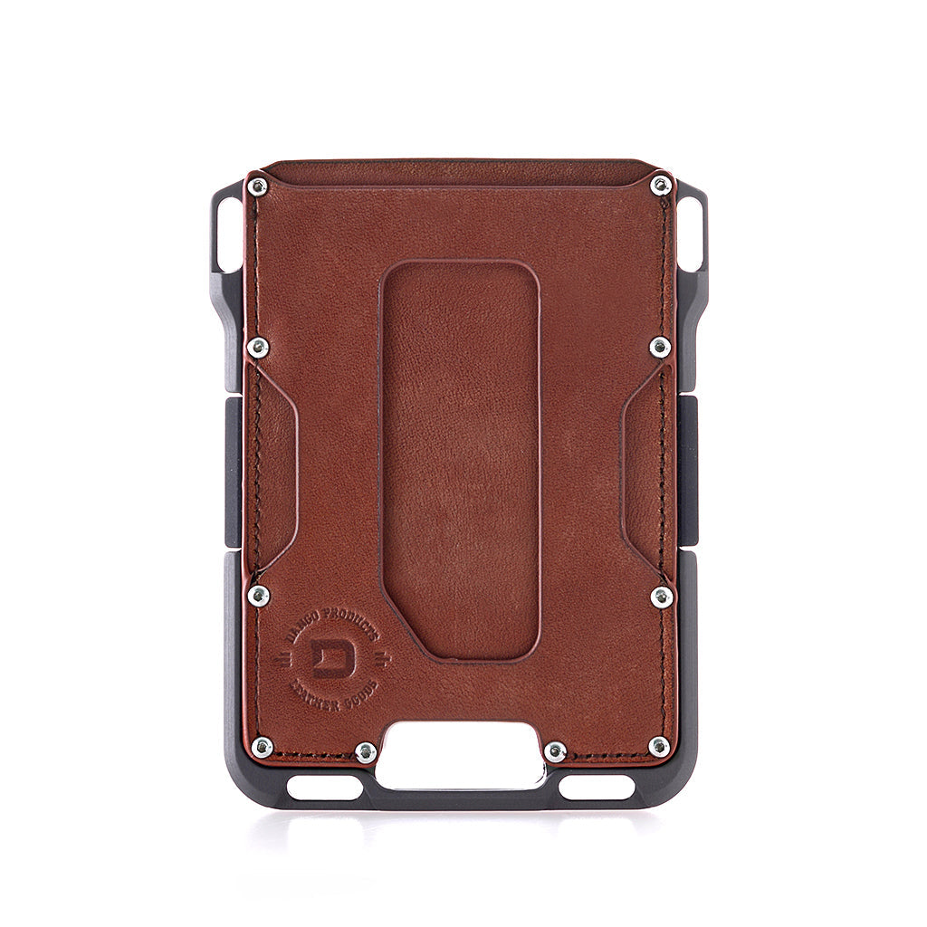 Dango M1 Maverick Wallet Whiskey Brown Slate Grey