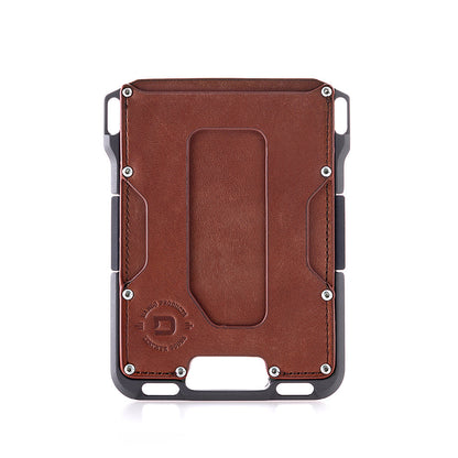 Dango M1 Maverick Wallet Whiskey Brown Slate Grey