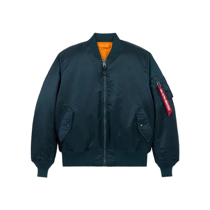 Alpha Industries MA-1 BOMBER JACKET MIDNIGHT TEAL