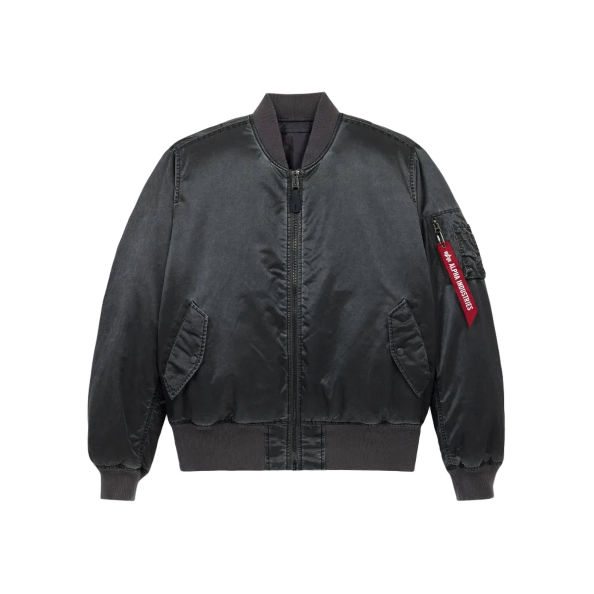 Alpha Industries MA-1 BATTLEWASH BOMBER JACKET BLACK
