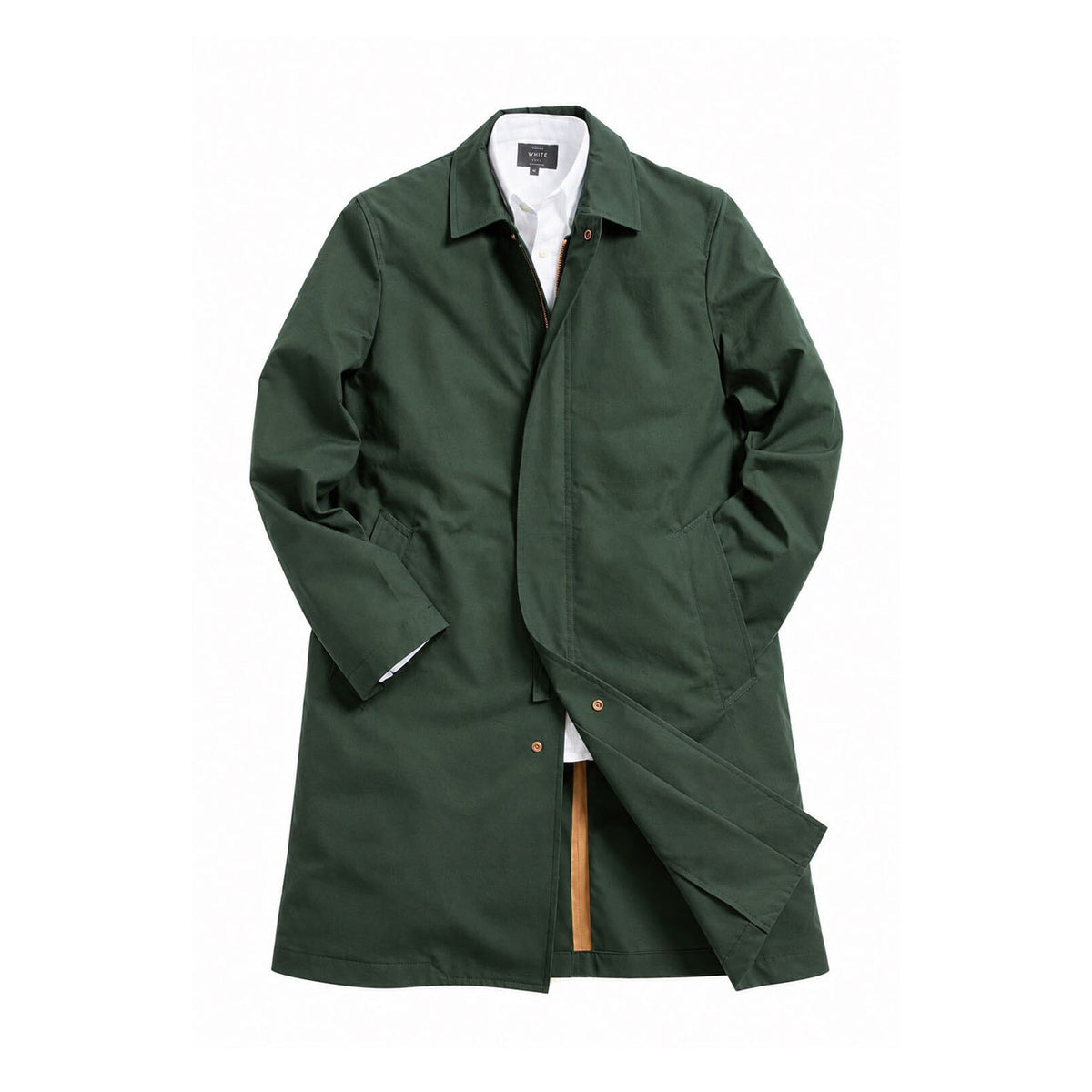 Private White V.C. Ventile Jack's Mac British Racing Green