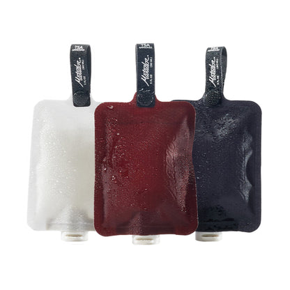 Matador FlatPak Toiletry Bottles 3-pack: Charcoal, Garnet, Arctic