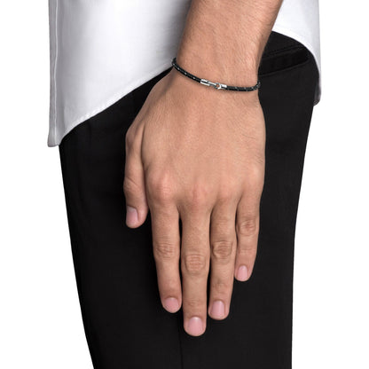 Miansai Cruz Rope Bracelet, Sterling Silver