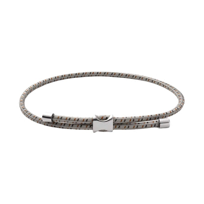 Miansai Orson Pull Bungee Rope Bracelet Gray Brown O S