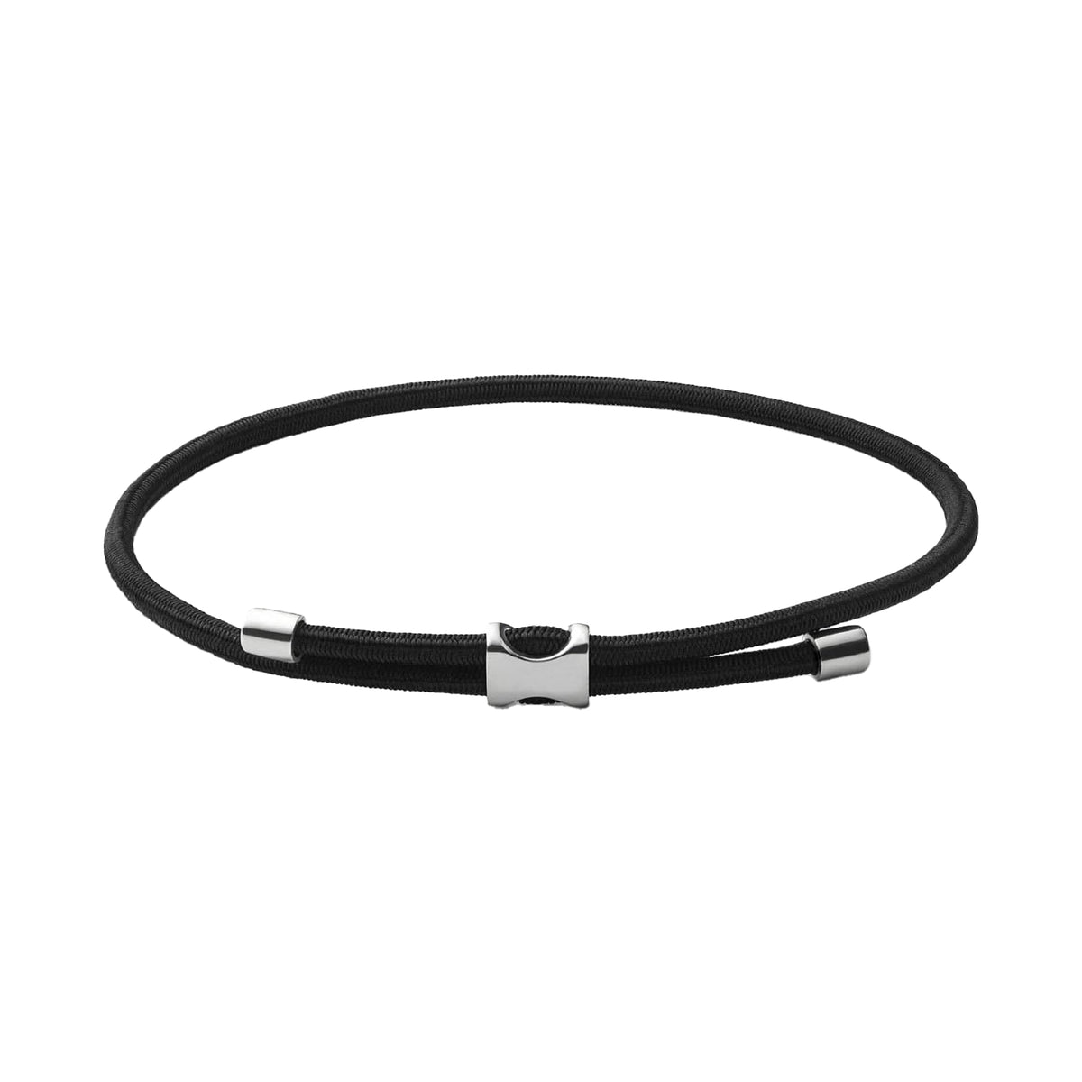 Miansai Orson Pull Bungee Rope Bracelet Black O S