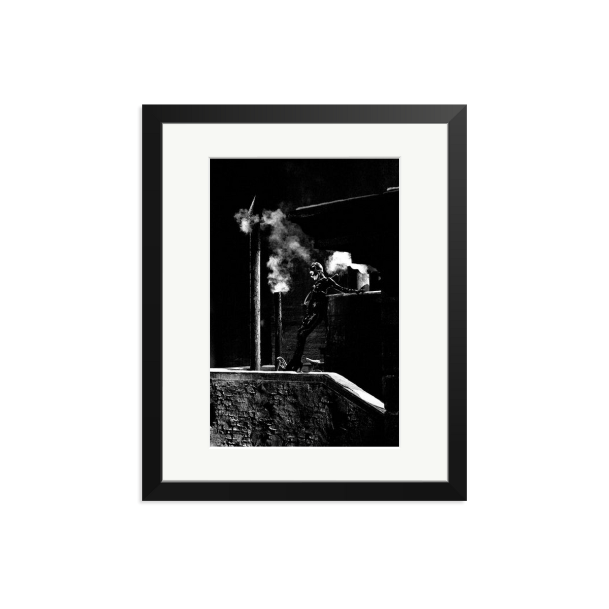 Michelle Pfeiffer in Batman Returns Framed Print Black Medium