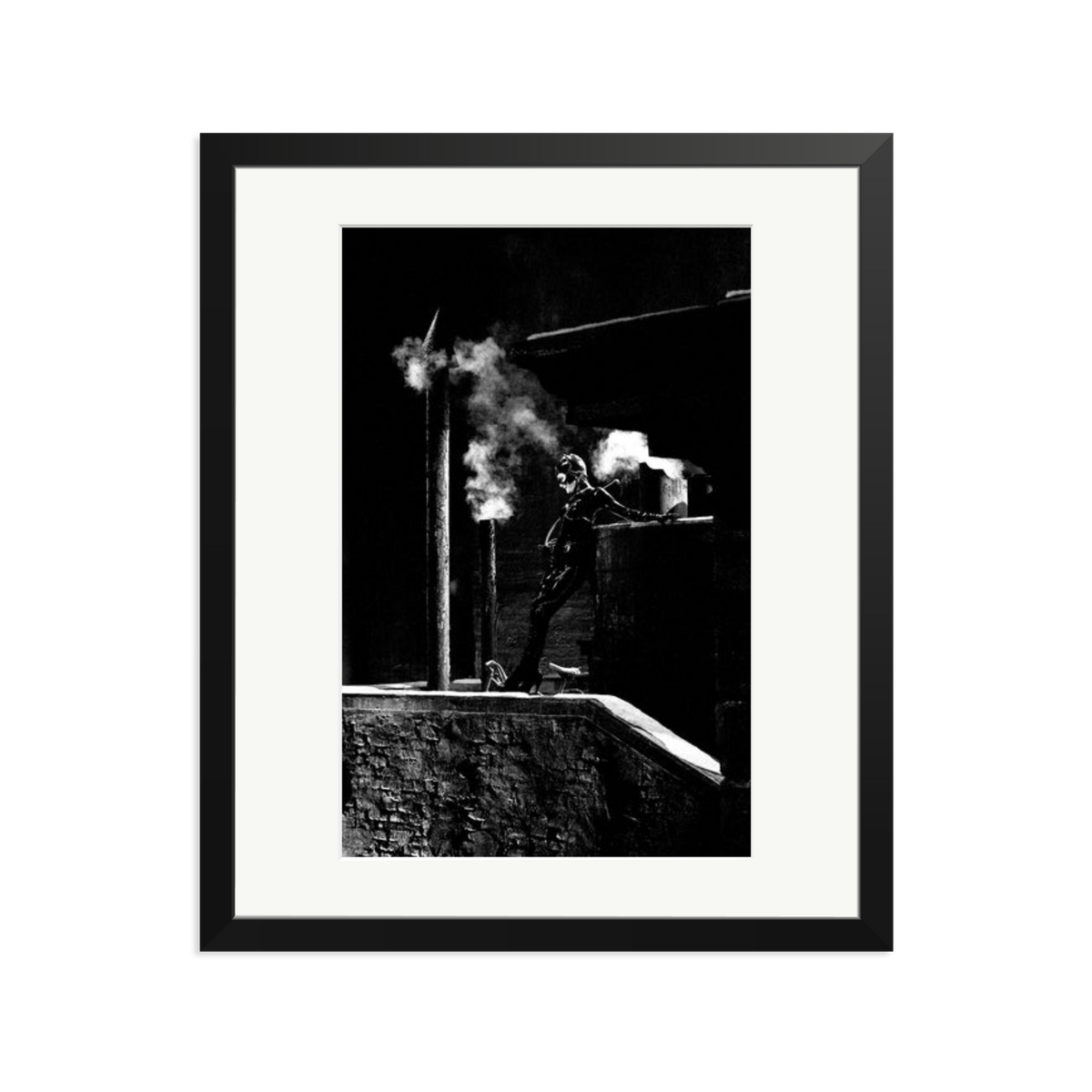 Michelle Pfeiffer in Batman Returns Framed Print Black Large