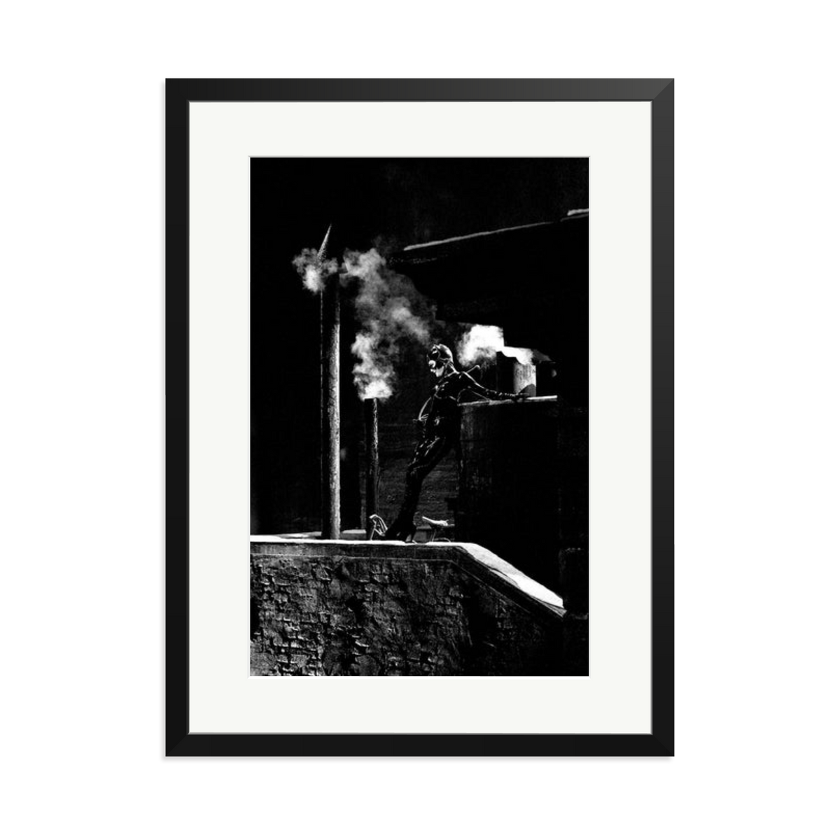 Michelle Pfeiffer in Batman Returns Framed Print Black XL