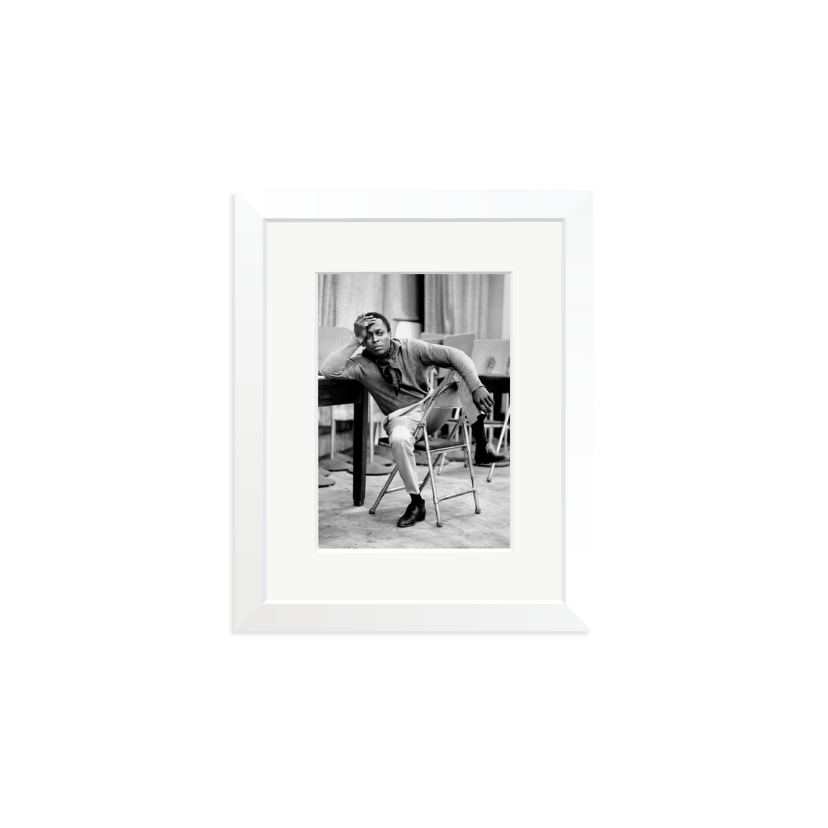 Miles Davis At 30th Street Studios White Small