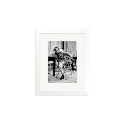 Miles Davis At 30th Street Studios White Small